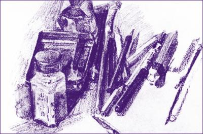 Запись вебинара «На что способен карандаш: изучаем выразительные возможности графических материалов»  с Александром Савельевым