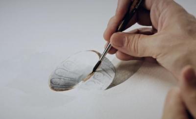 Видеоурок Ноно Гарсии "Рисование керамики акварелью"